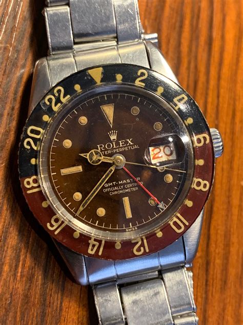 1960s vintage gmt master rolex|rolex gmt master pre owned.